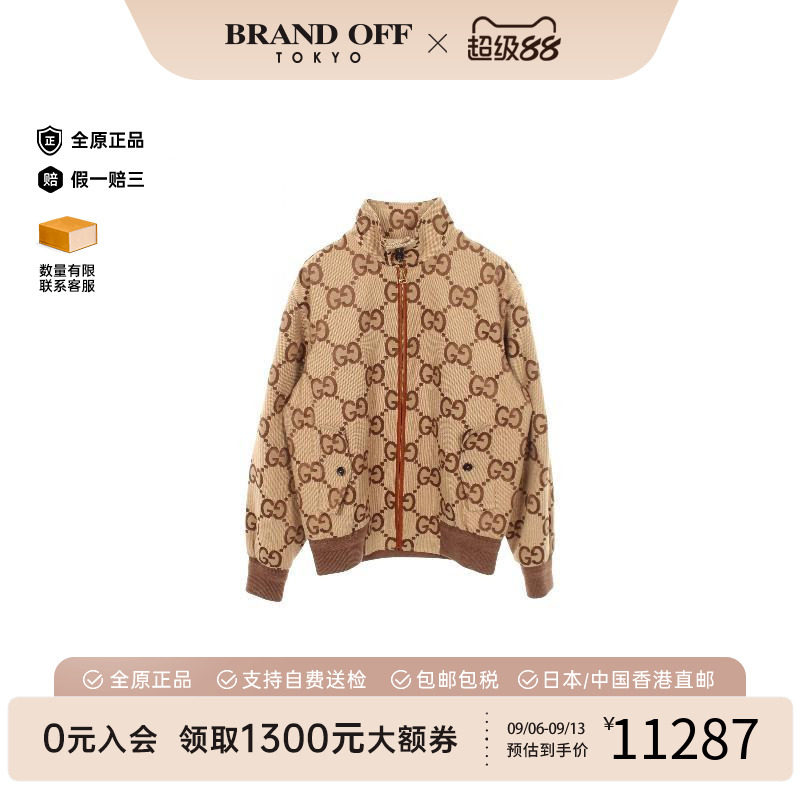 中古Gucci古驰外套メンズ帆布