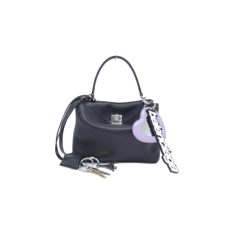中古Balenciaga巴黎世家女包A级95新Rodeo Mini手提斜挎包