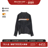 中古Prada普拉达男S级99新sweat运动衫 尼龙上衣黑色