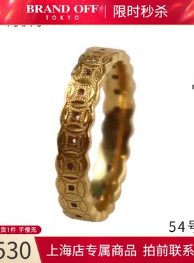-素金戒指24K黄金54号