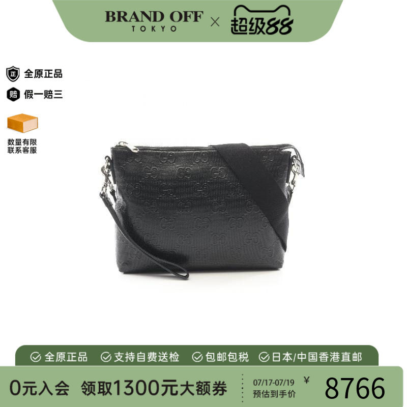 中古Gucci古驰斜挎包メンズ牛皮