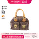 中古LV路易威登女包B级9新Manhattan曼哈顿涂层 防水帆布手提包