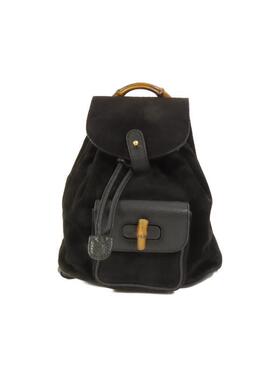 中古Gucci古驰女包B级9新rucksack背包/旅行背包双肩包牛皮双肩包