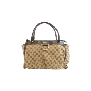 中古GUCCI古驰女包B级9新189831 Bag老花单肩包帆布托特包 FFPAG