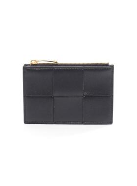 中古Bottega Veneta葆蝶家女S级99新coin case零钱包牛皮零钱包