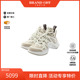 中古LV路易威登女B级9新sneakers运动鞋 绒面革小牛皮鞋 浅褐色复古