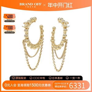 中古CHANEL香奈儿A级95新 earrings耳环AB7787休闲时尚BRANDOFF