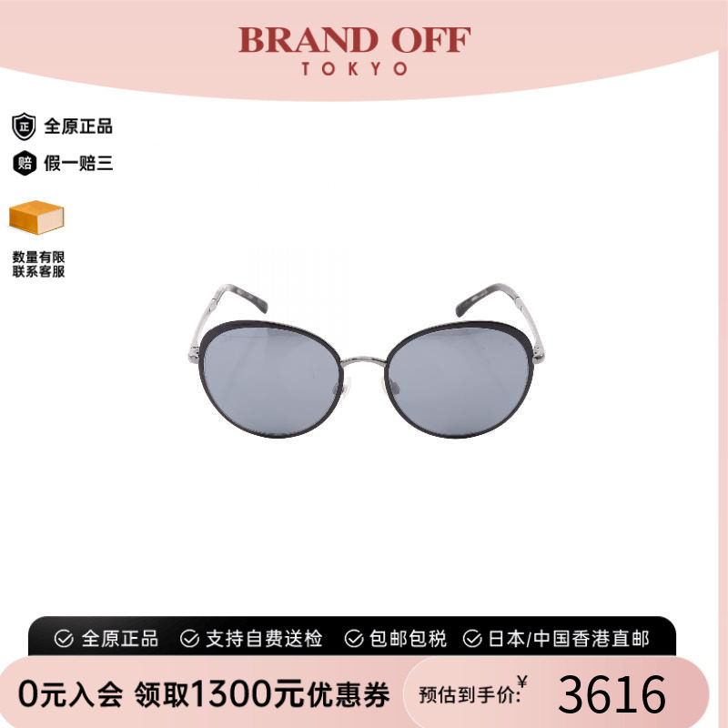 中古Chanel香奈儿女A级95新sunglasses墨镜树脂/亚克力其他黑色