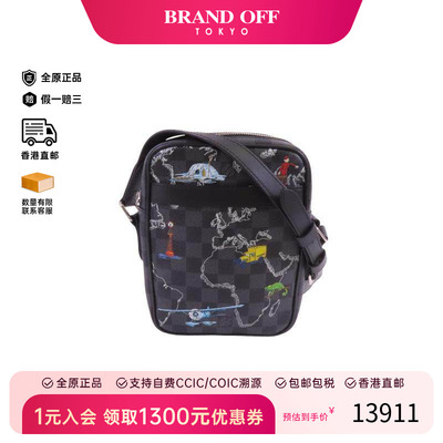 中古LV路易威登斜挎包メンズ