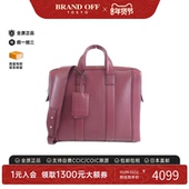 中古BV女包B级9新573484 VMAW1 Bag公文包小牛皮斜挎包BRANDOFF