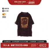 中古LV路易威登男A级95新Cut and sew针织布棉上衣棕色BRANDOFF