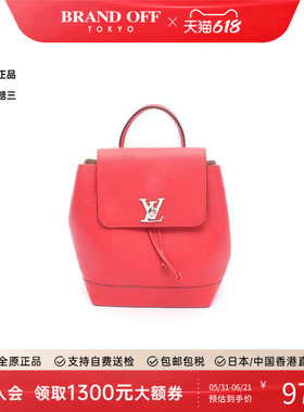 中古LV路易威登女包A级95新backpack rucksack背包帆布背包双肩包