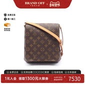 Long王菲包斜挎包正品 中古LV路易威登女包A级95新Musette Salsa