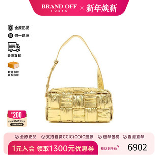 中古Bottega bag肩包单肩包 Veneta葆蝶家女包A级95新Shoulder