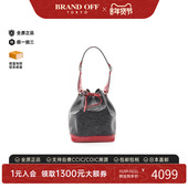 中古LV路易威登女包A级95新bicolor双色牛皮单肩包黑色BRANDOFF