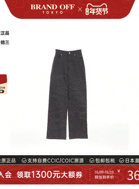 中古Loewe罗意威女S级99新Pants裤子棉裤子灰色时尚休闲BRANDOFF