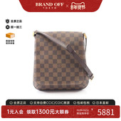 Long王菲包斜挎包正品 中古LV路易威登女包B级9新Musette Salsa
