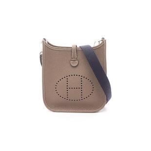 中古Hermes爱马仕女包S级99新Evelyn Amazon TPM伊芙琳牛皮斜挎包