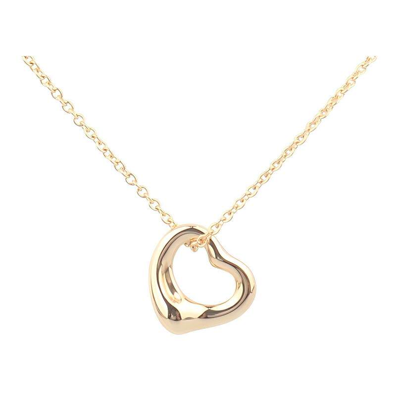 中古「95新」TIFFANY蒂芙尼OPEN HEART项链11mm750黄金41cm