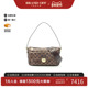 中古LV路易威登女包B级9新Ravello GM奔驰包涂层 防水帆布单肩包