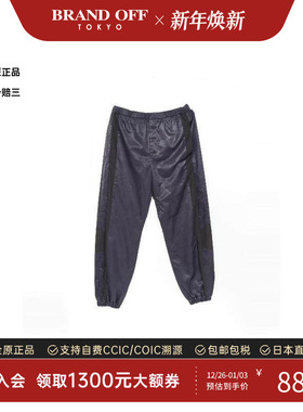 中古LV路易威登男A级95新track pants运动裤帆布裤子蓝色BRANDOFF