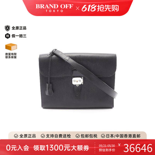 中古Hermes爱马仕斜挎包メンズ