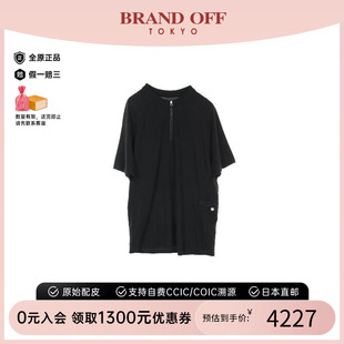 and 中古Hermes爱马仕女A级95新Cut sew针织布羊毛潮流上衣黑色
