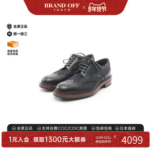 中古LV路易威登男A级95新Dress shoes晚装鞋牛皮鞋黑色BRANDOFF