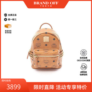 中古MCMMCM女包A级95新rucksack背包/旅行背包双肩包斜挎包正品