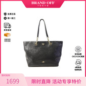 中古Coach蔻驰女包A级95新Shoulder bag肩包牛皮单肩包黑色时尚