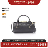 中古Prada普拉达女包A级95新handbag手提包牛皮斜挎包黑色正品