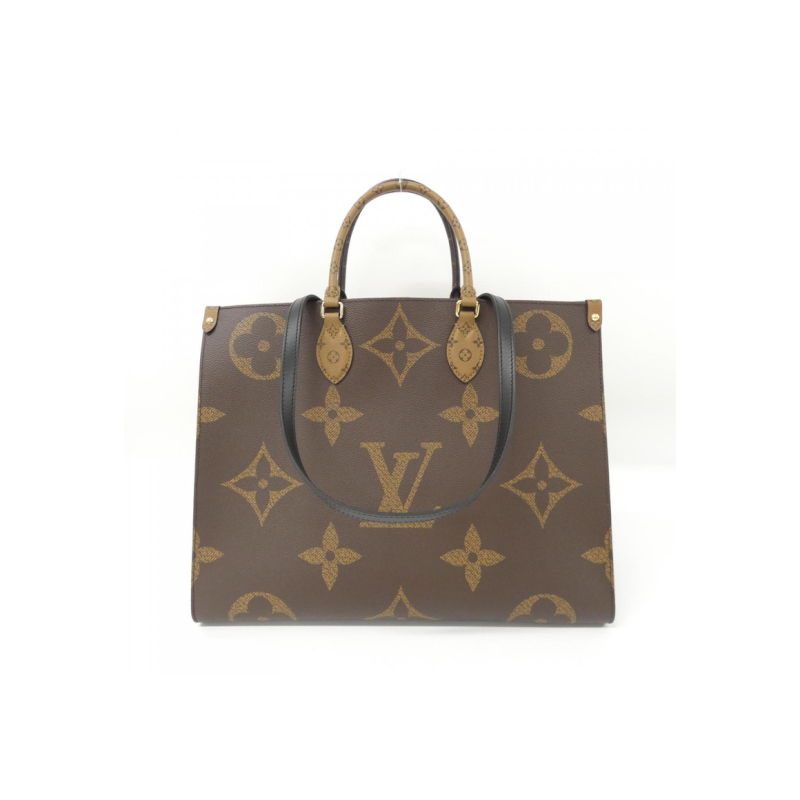 中古LV路易威登女包A级95新Giant On the Go托特包老花托特包复古
