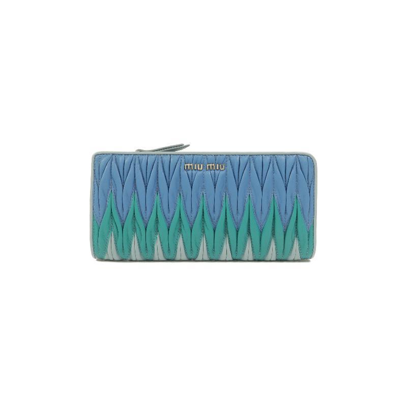 中古MiuMiu缪缪长钱包