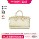 中古LV路易威登女包A级95新tote bag托特包牛皮托特包白色正品