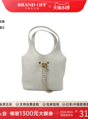 中古Chanel香奈儿女包A级95新Hobo Bag流浪包牛皮托特包绿色