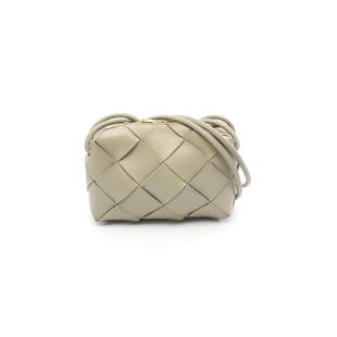 中古Bottega bag相机包牛皮斜挎包 Veneta葆蝶家女包B级9新camera