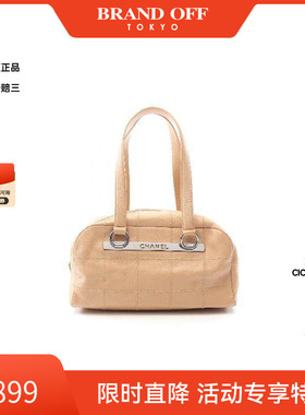中古Chanel香奈儿女包A级95新Boston bag波士顿包单肩包BRANDOFF