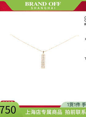 中古日本进口商品群镶钻石项链