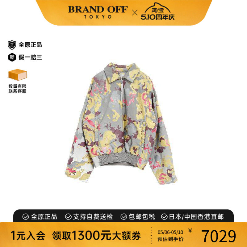 中古Dior迪奥男A级95新Dior迪奥帆布外套灰色高级BRANDOFF时尚