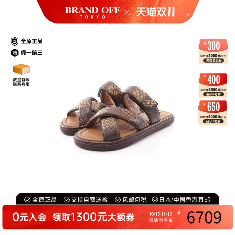 中古LV路易威登鞋レディース牛皮