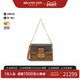 中古LV路易威登女包A级95新Dauphine MM达芙妮老花斜挎包BRANDOFF