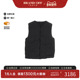中古Burberry博柏利男A级95新down vest羽绒背心尼龙外套黑色