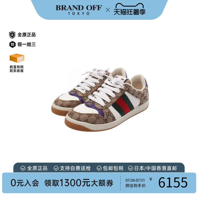 中古Gucci古驰鞋メンズ帆布