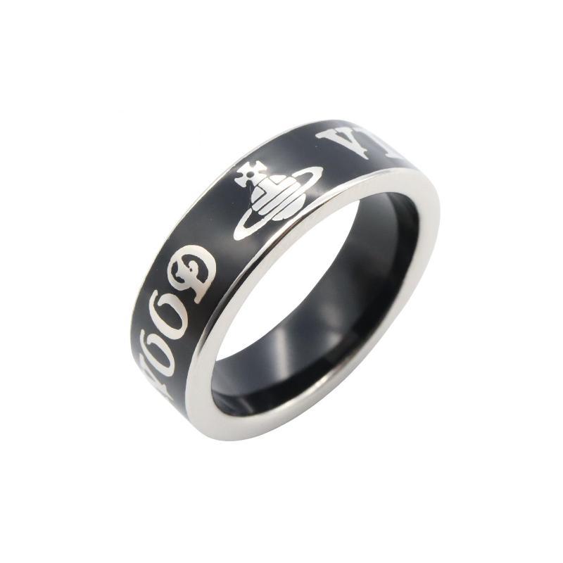 中古Vivienne Westwood薇薇安男S级99新ring戒指925银戒指银色