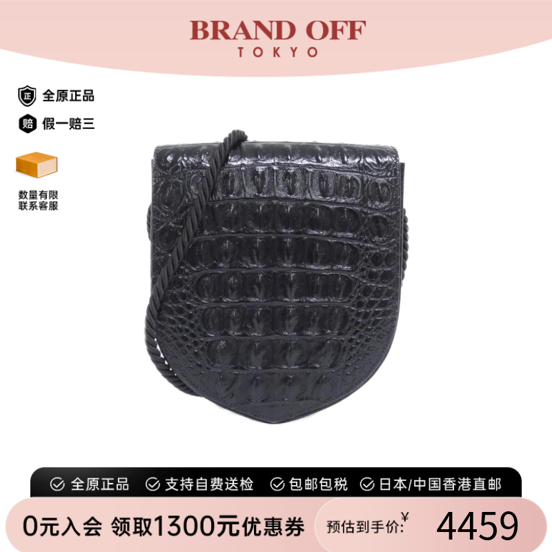 中古CELINE赛琳漆皮单肩女包