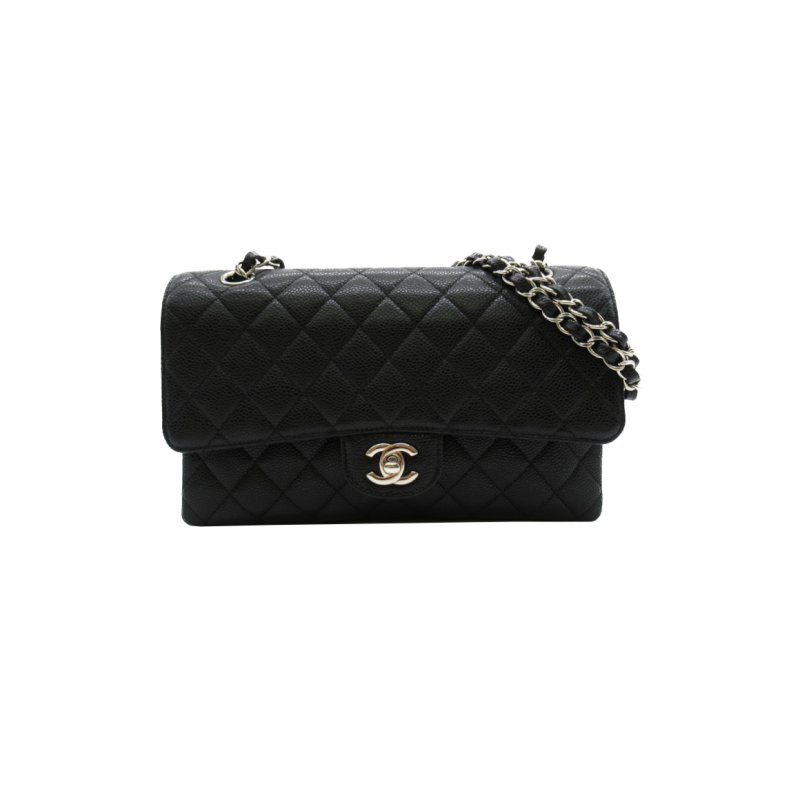 中古CHANEL香奈儿女包A级95新CF菱格单肩包斜挎包女包包BRANDOFF