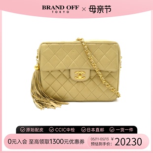 Shoulder相机包斜挎包 中古CHANEL香奈儿女包A级95新Chain fringe