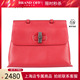 中古「9新」GUCCI 竹节扣红色牛皮单肩包 DAILY 古驰 BAMBOO