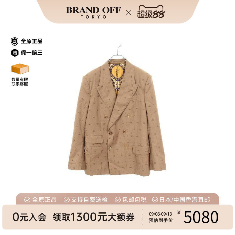 中古Gucci古驰外套メンズ羊毛