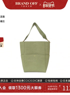 中古CELINE赛琳女包A级95新Sangle Bucket小牛皮单肩包BRANDOFF